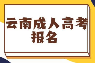 文山州成人高考報(bào)名時(shí)間