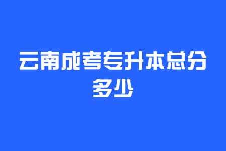 云南成考專升本