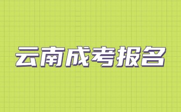 2024云南成考報(bào)名要滿足那些條件？