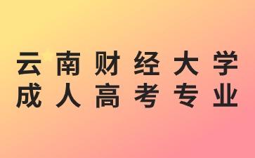 2024年云南財(cái)經(jīng)大學(xué)成人高考可以跨專業(yè)報(bào)名嗎？